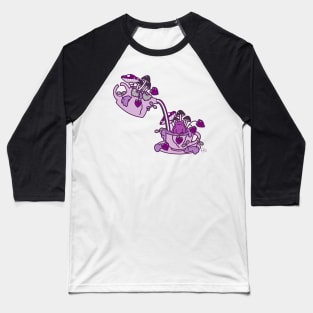 Asexual Mossy Tea Baseball T-Shirt